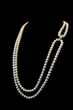 Load image into Gallery viewer, Long Pearl Necklace, Genuine Pearl Necklace, 60 Inches, 8mm AAA Pearl Necklace, Opera Pearl Necklace, Pearl Necklace

